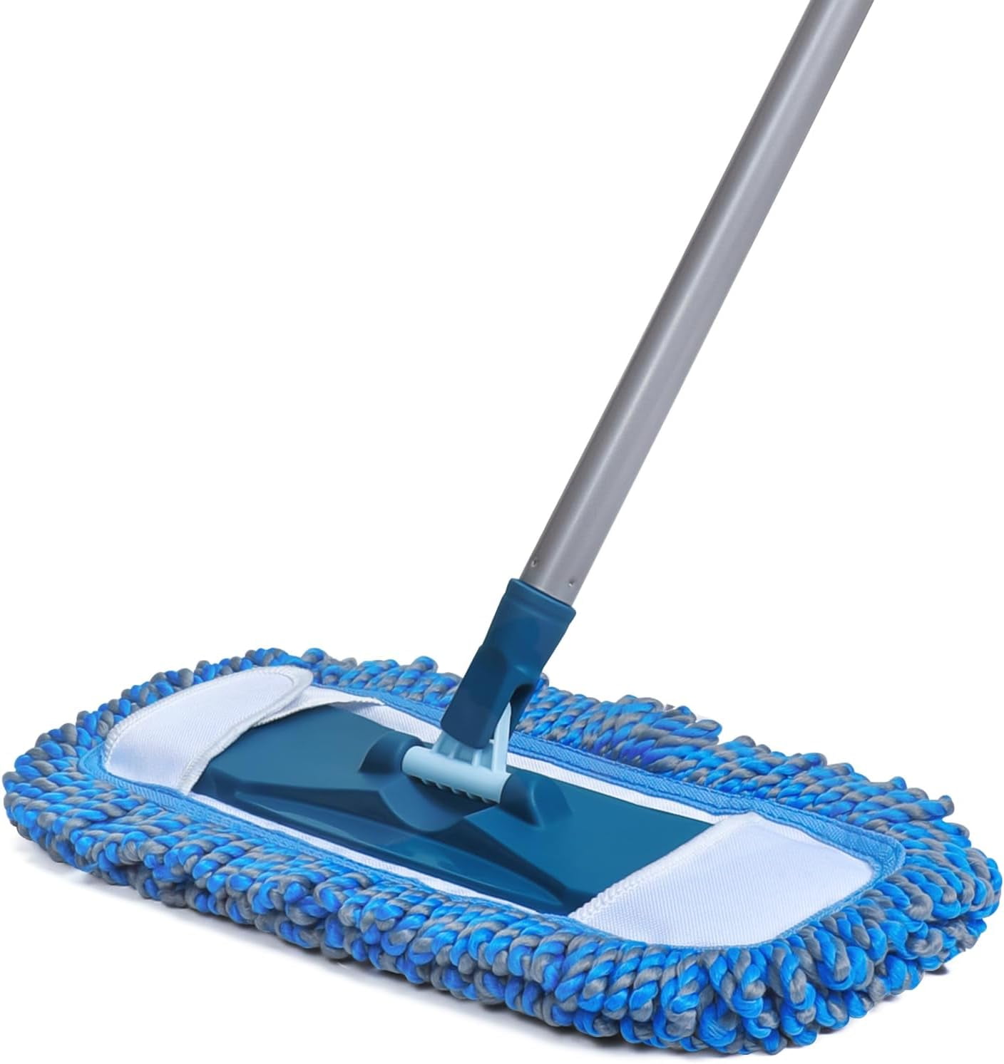 Dust Mop for Hardwood Floors with 57" Long Handle Wet & Dry Mops for ...