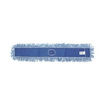 Dust Mop Head, Cotton/synthetic Blend, 48" X 5", Blue | Bundle of 2 Each