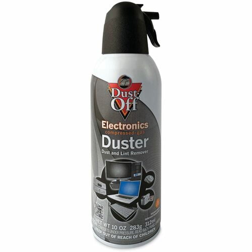 Dust-Off Compressed Gas Duster, Ozone-safe, Moisture-free, Disposable (DPSXL) | 2-Pack (2 Total)