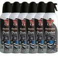 DustOff Compressed Gas Duster, Pack of 6