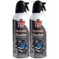 thumbnail image 1 of Dust Off Compressed Gas Duster, 10 Ounces, Pack of 2, 1 of 9