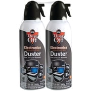 Dust Off Compressed Gas Duster, 10 Ounces, Pack of 2