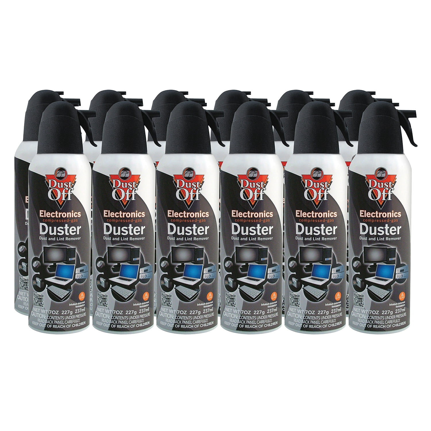 Dust-Off DPSM12 Disposable Duster - 7 oz., 12 Pack - Walmart.com