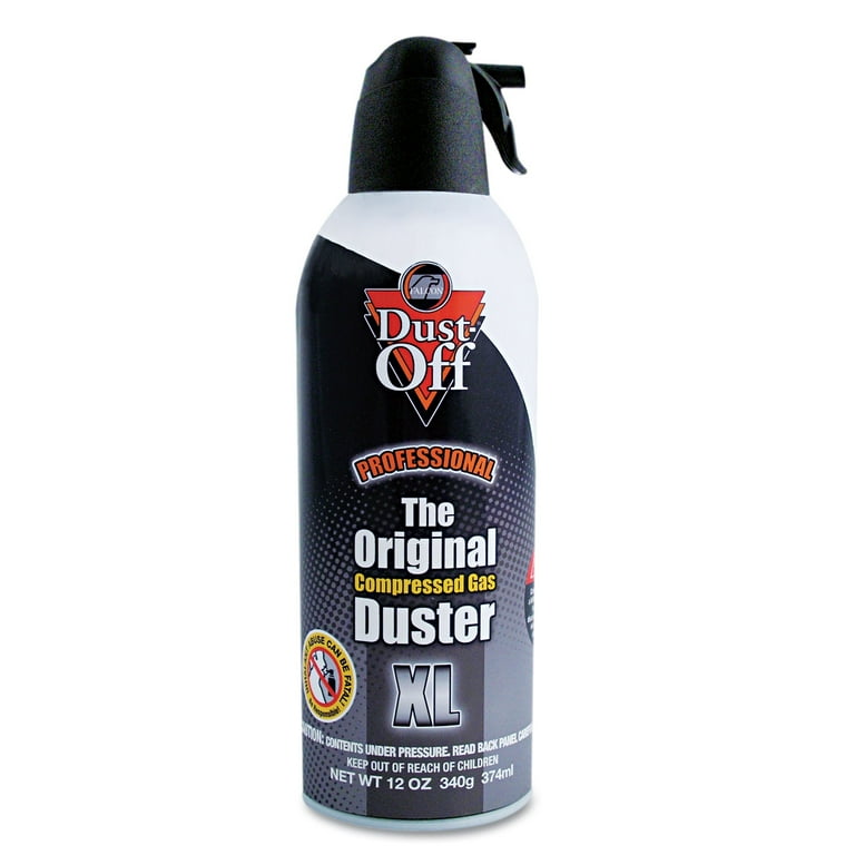 Disposable Compressed Air Duster, 12 oz Can Disposable Compressed Air Duster, 12 oz Can