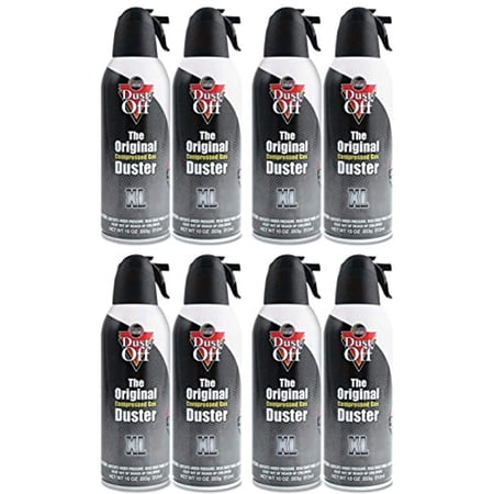 Dust-Off Disposable Compressed Gas Duster, 10 oz Cans, 2 Pack - 4 Pack