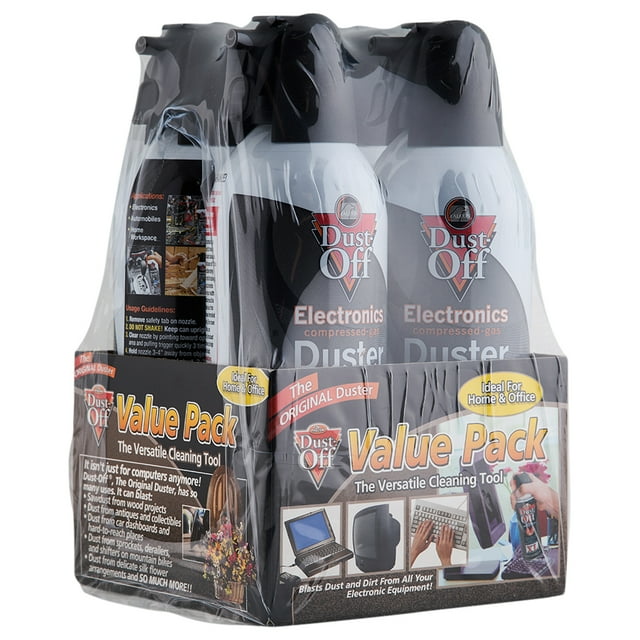 DustOff Disposable Duster Tray 10 oz 4 Ct