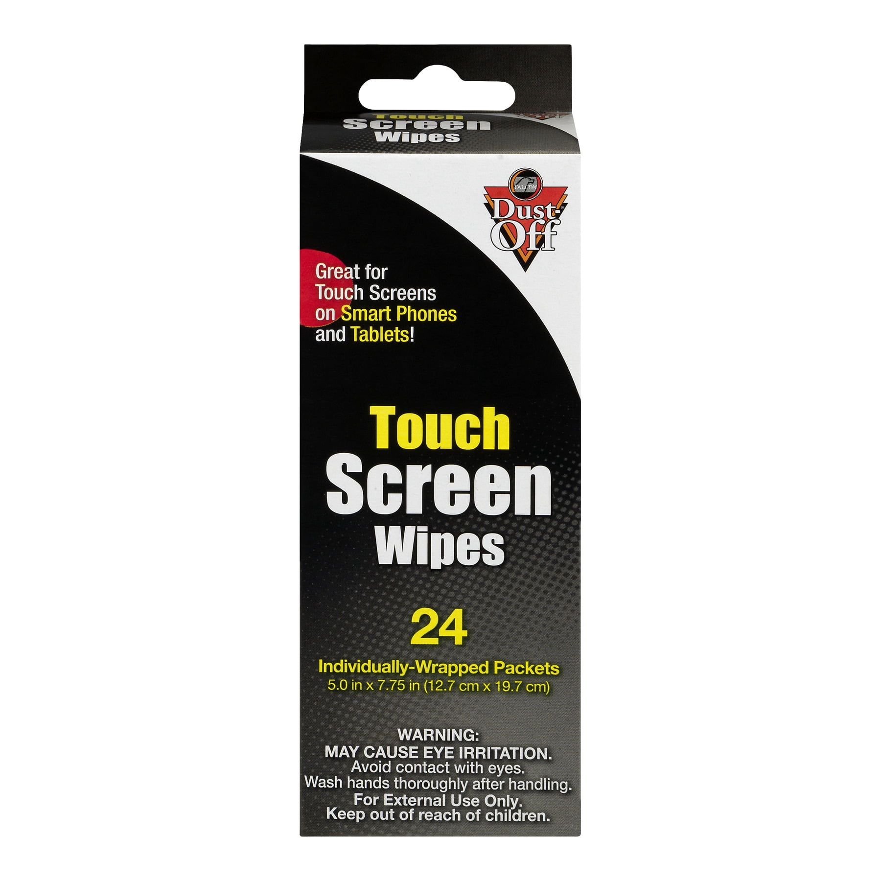 DustOff Touch Screen Wipes, 24.0 CT