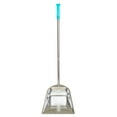 thumbnail image 1 of Dust Pan 10.7", Stand Up Stainless Steel Dustpan with Long Handle 33.5in, 1 of 7