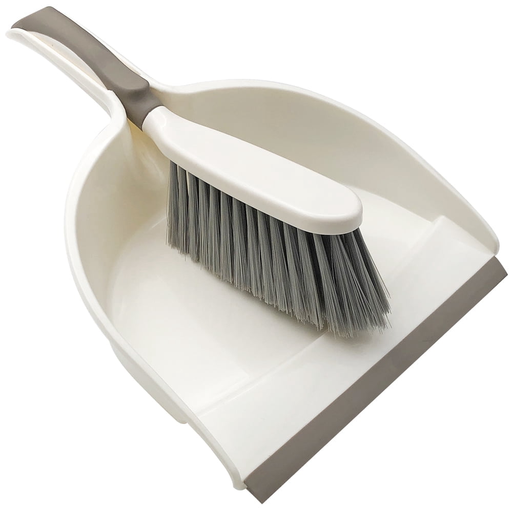 WDDBHSKN Dustpan And Brush Set Portable Small Broom White Gray wddbhskn-dustpan-and-brush-set-portable-small-broom-white-gray
