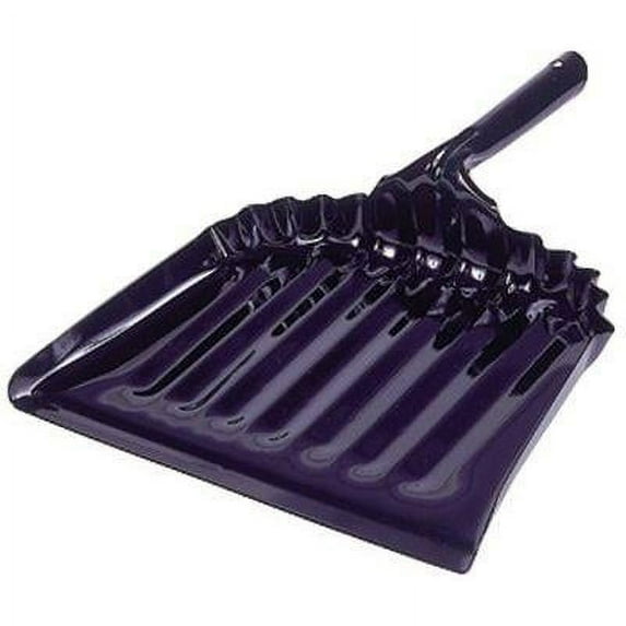 Dust Pans, 16 In X 15 In, 20 Gauge Steel, Black | Bundle of 2 Each