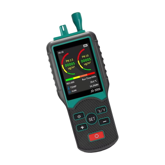 Dust Particle Counter with High Sensitivity Sensors for Air Quality ...