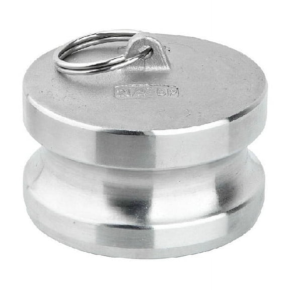 Dust Plug Camlock Type DP Stainless Steel 304 Trash Pump Adapter Camlock Coupler Dust Plug 1/2 inch to 4 inch