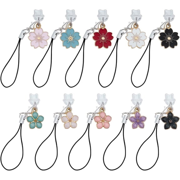 Dust Plug Charms Mobile Dustproof Plugs Type C Plug Charm Protector Phone Pendants Accessory for Most Type C Phone colorful DIY