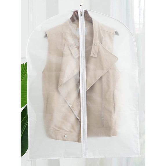 Dust Prevention Wardrobe Storage Bags Clothes Garment Suit Cover Bags Hanging Organizer Storage Garment Suit Coat Dust Cover Protector Wardrobe Storage Bag