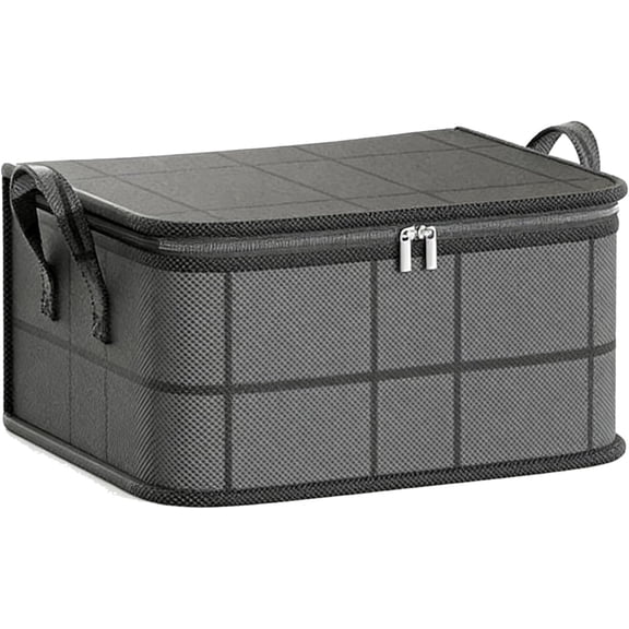 Dust-Proof Comforter and Bedding Organizer, Extra Large Storage Bags for Clothes with Reinforced Handles & Sturdy Zippers, Foldable Closet Organizers Under Bed