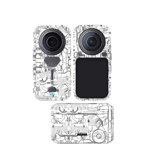 Colour Proof Sticker Dust‑Proof Decorative Protective Stickers for Insta360 X6 Camera ...