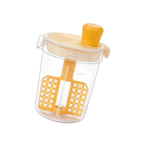 Dust Proof Graduated Cup for Home and Outdoor Drink Preparation Milk Mixing Mug