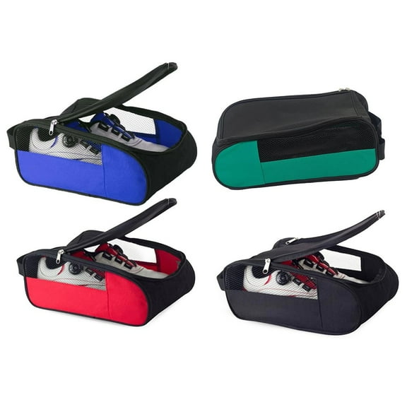 Dust-Proof Waterproof For Golf Shoe Bag Portable Sports Bag Shoe Case Black