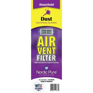 Register vent filters for hot sale allergies