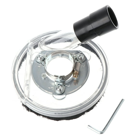 Dust Shroud Kit Dry Grinding Cover Tool For Hand Grinder Clear 80-125mm ...
