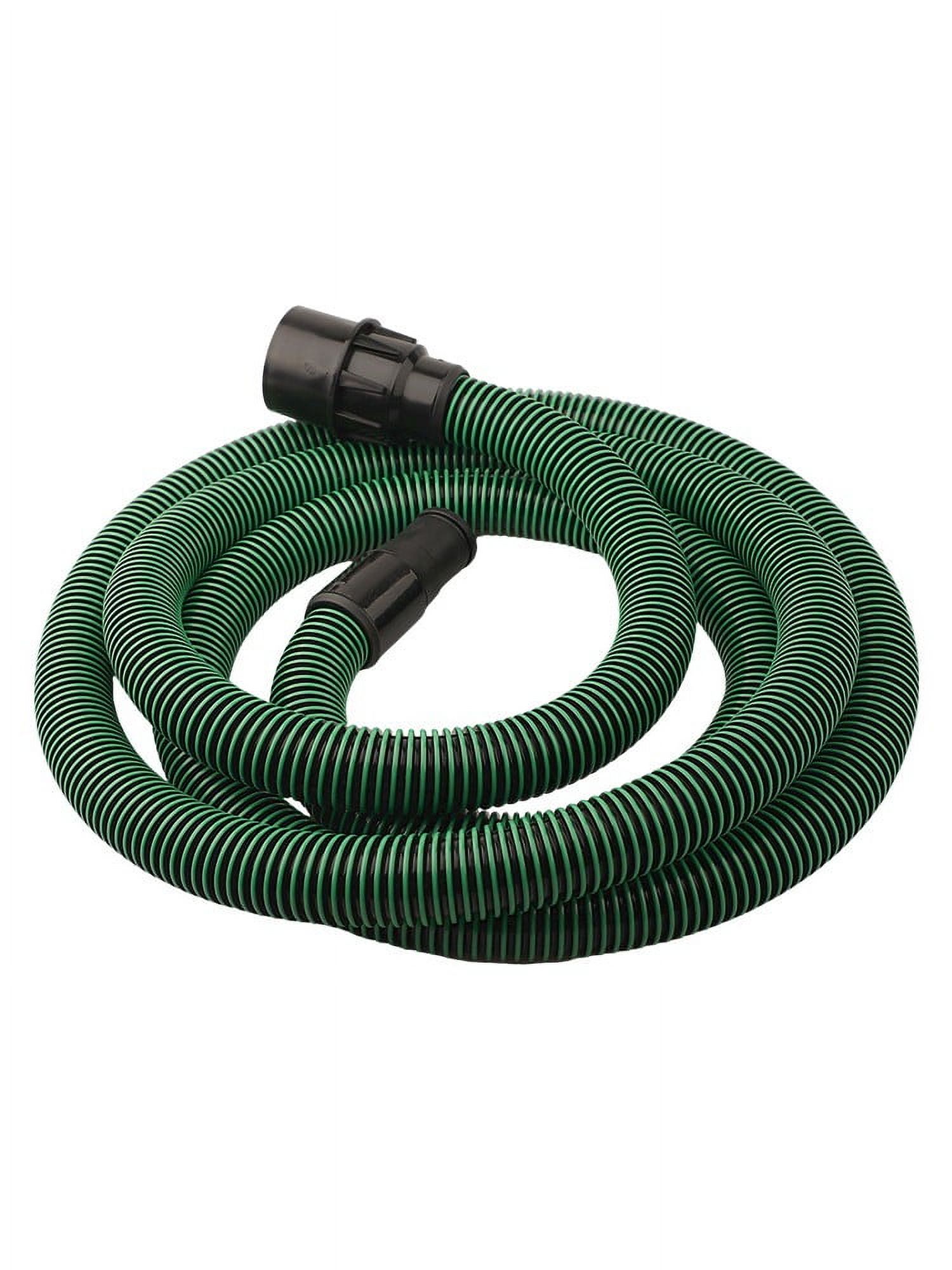 Tuyau D'aspiration Poussière D27/32 Mm - 3,5 M Vert Antistatique - Compatible Ponceuses, Aspirateurs CTL - Idéal Atelier Bricolage