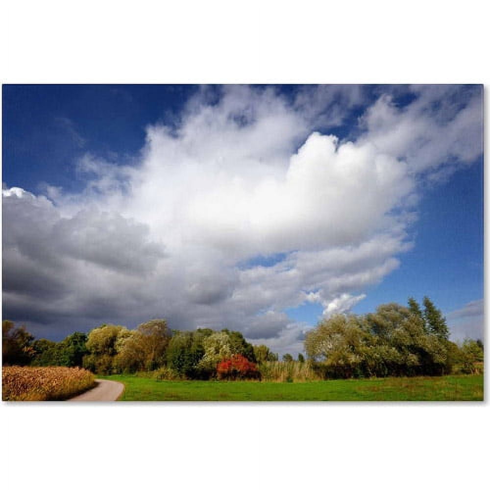 Dust in the Wind Landscape Giclee Canvas Art Print