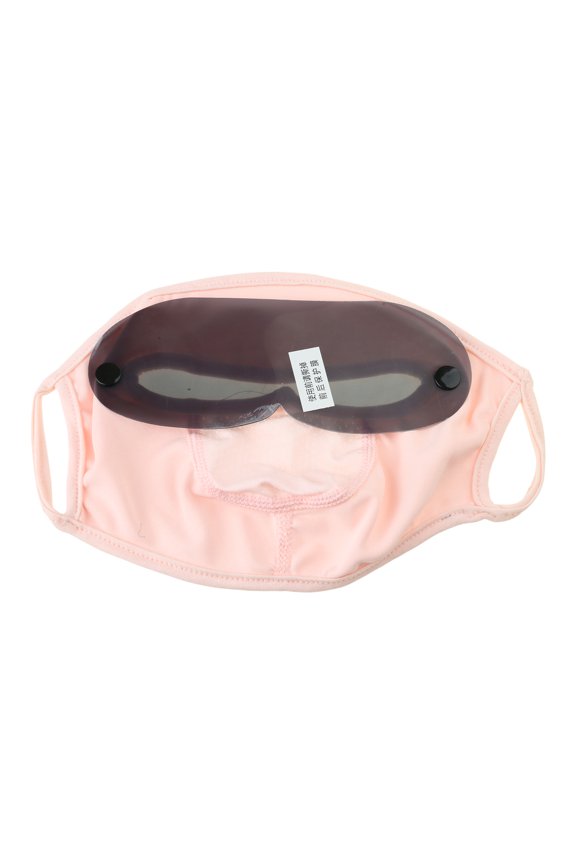 Women Sunscreen Full Face Mask Ice Silk Washable Breathable Eye for Motorcycle Multifunctional Face Cov