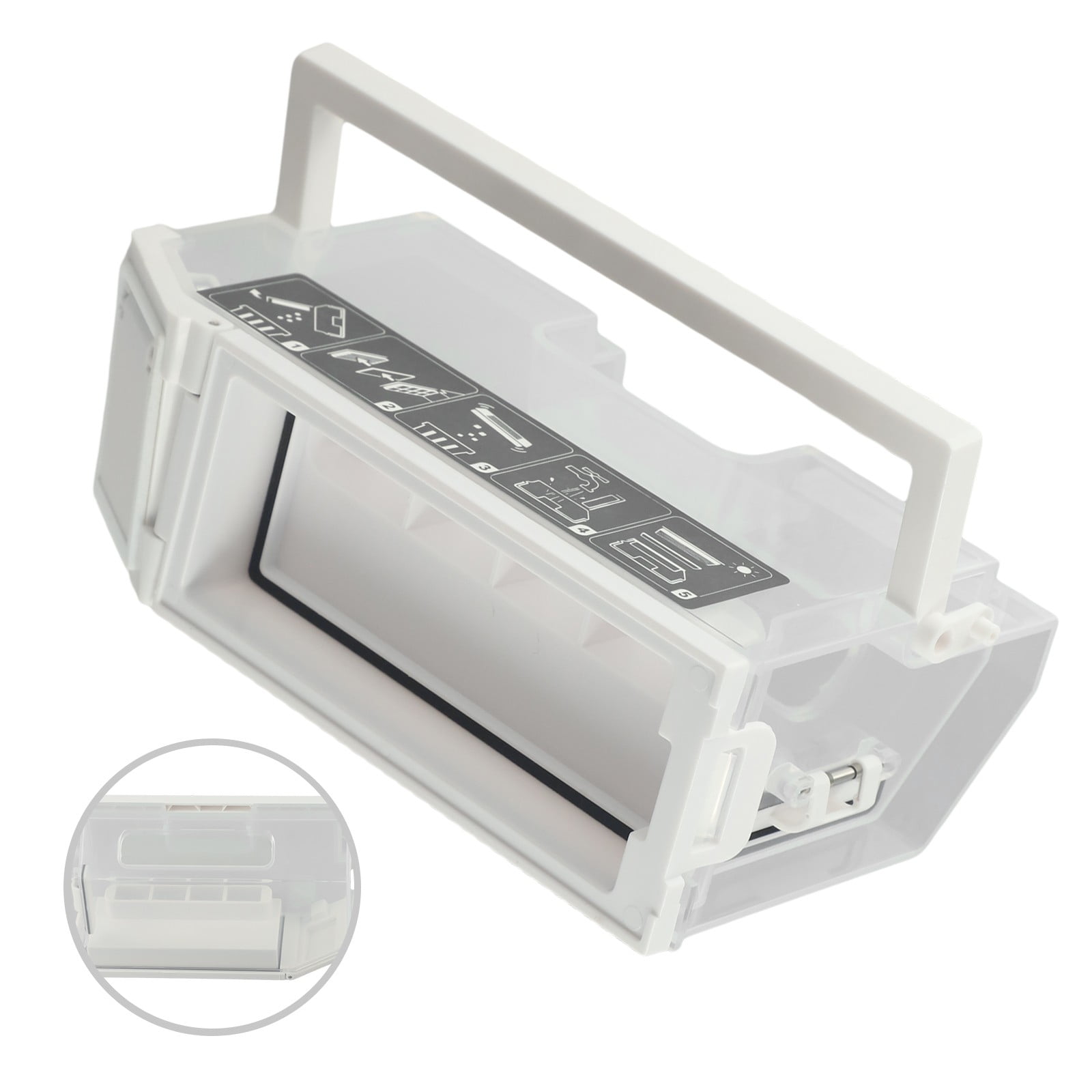 Dustbin Box for Deebot X2/X2 For Omni/X2 Pro Robot Vacuum Cleaner