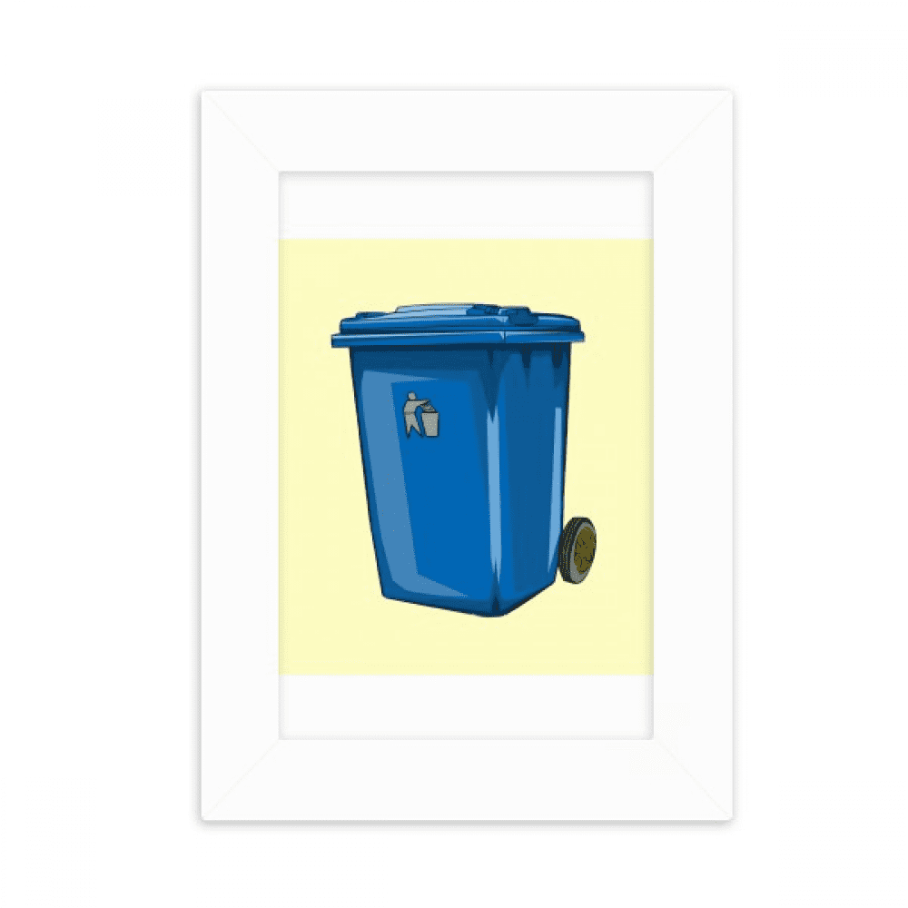 Trash Picture Frame Dustbin Trash Waste Loveliness Bin Desktop Photo Frame Picture Display ...