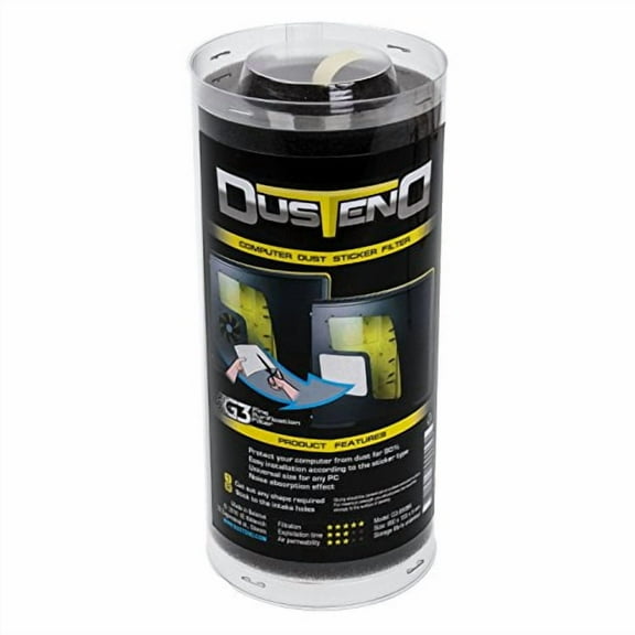 Dustend Dustend G3 - Premium Dust Filter Material For Pc Case/Fan 950X155X5Mm (Black) Computer_Component