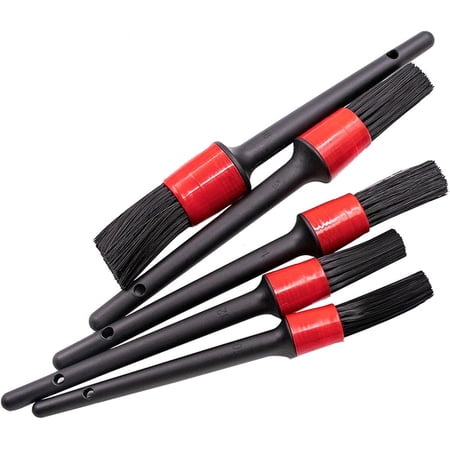 Duster for Car Air Vent - Automotive Air Conditioner Cleaner Brushes - Car Interior No Scratches Detailing Cleaner Brushes for Air Vents Leather Seats Dashboard (Multi Sizes) N/a/a