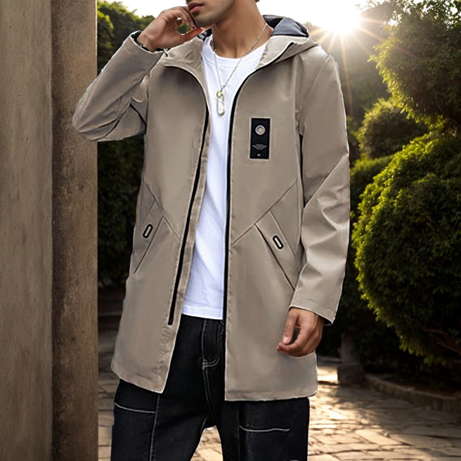 Gold duster jacket deals