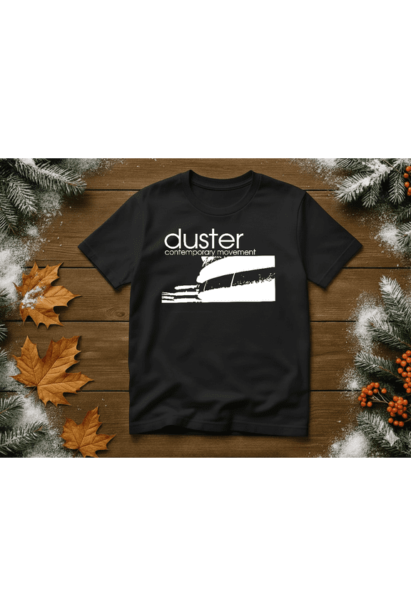 Duster Contemporary Indie Rock Music Fan Art Aesthetic Apparel Unisex T-Shirt V91008, up to Size 5XL