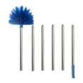 thumbnail image 1 of Duster with Extension Pole, 4-12 Ft Dusters for Cleaning, Spider Web Brush with Lightweight Stainless Steel Pole and Medium-Stiff Bristles Head, Long Handle Duster Easy Reach High Ceilings, 1 of 6