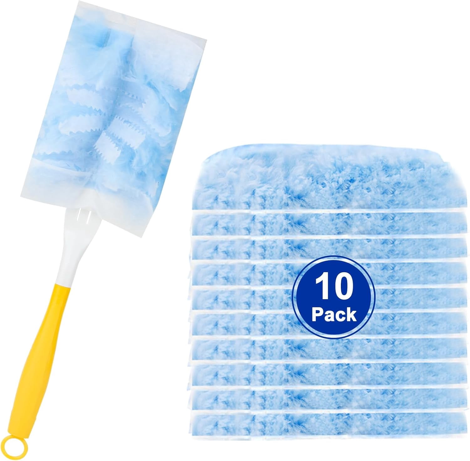 Duster Refill for Cleaning with 1 Handles, Heavy Duty Disposable Duster ...