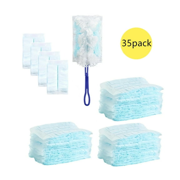 Duster Refills, 35 Count Disposable Duster Refill Heavy Duty Dusters Refills Replacement Head