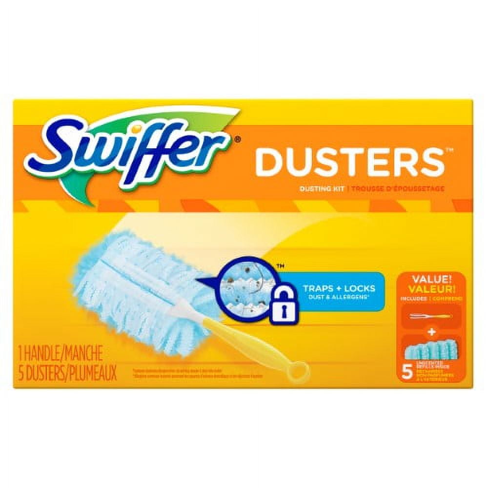 Swiffer Duster Kit, 1 Plumeau & 15 Recharges, Pl…