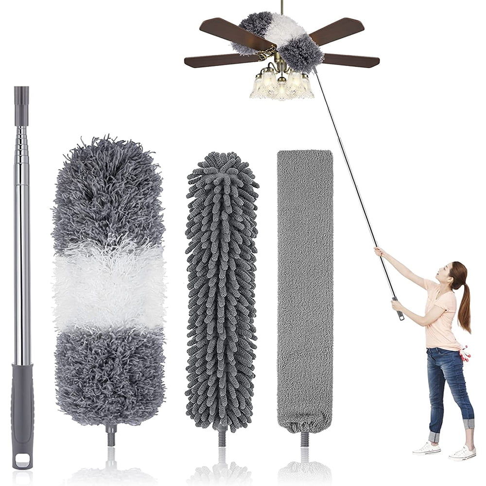 Dusters for Cleaning, Retractable Microfiber Gap Dust Cleaner with