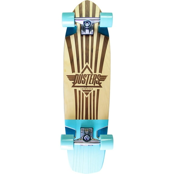 Dusters Keen Retro Frame Cruiser Complete Skateboard 31" Teal