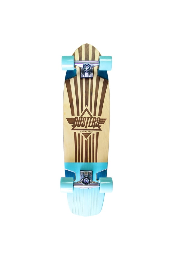 s Keen Retro Frame Cruiser Complete Skateboard 31" Teal