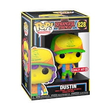 Dustin 828 Exclusive Funko Pop With Protector Stranger Things