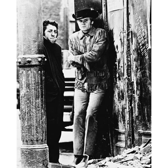 Dustin Hoffman Jon Voight Midnight Cowboy 24x36 Classic Hollywood Poster