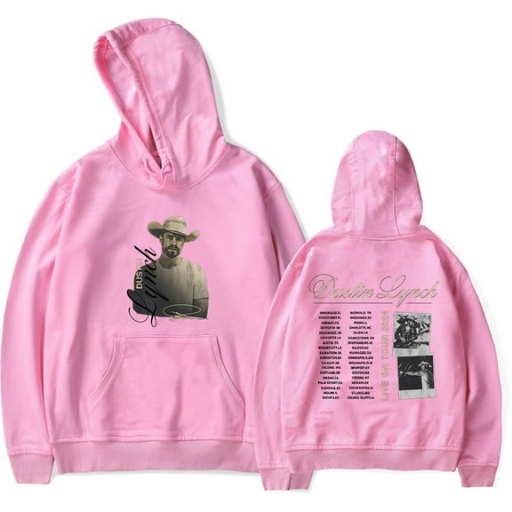 Dustin Lynch LIVE ON TOUR 2024 Men/Women Hoodies Sweatshirt Fashion Streetwear Casual