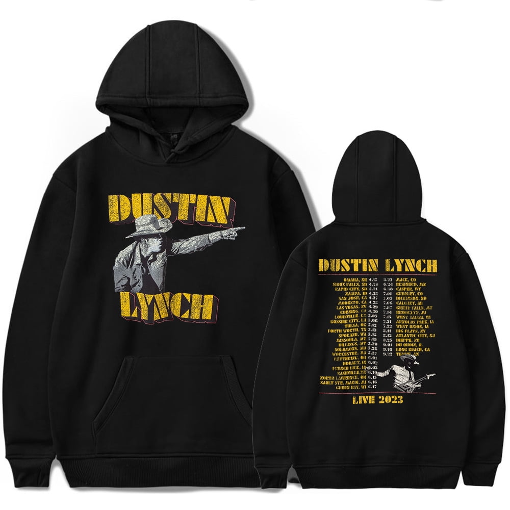 Dustin Lynch Live Tour Merch Hoodies Winter Men/Women Hooded Sweatshirt