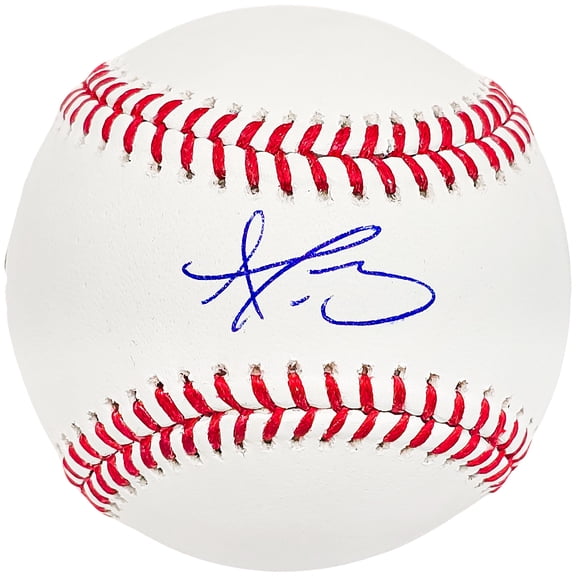 Dustin May Autographed Official MLB Baseball Los Angeles Dodgers Fanatics Holo #JD830988
