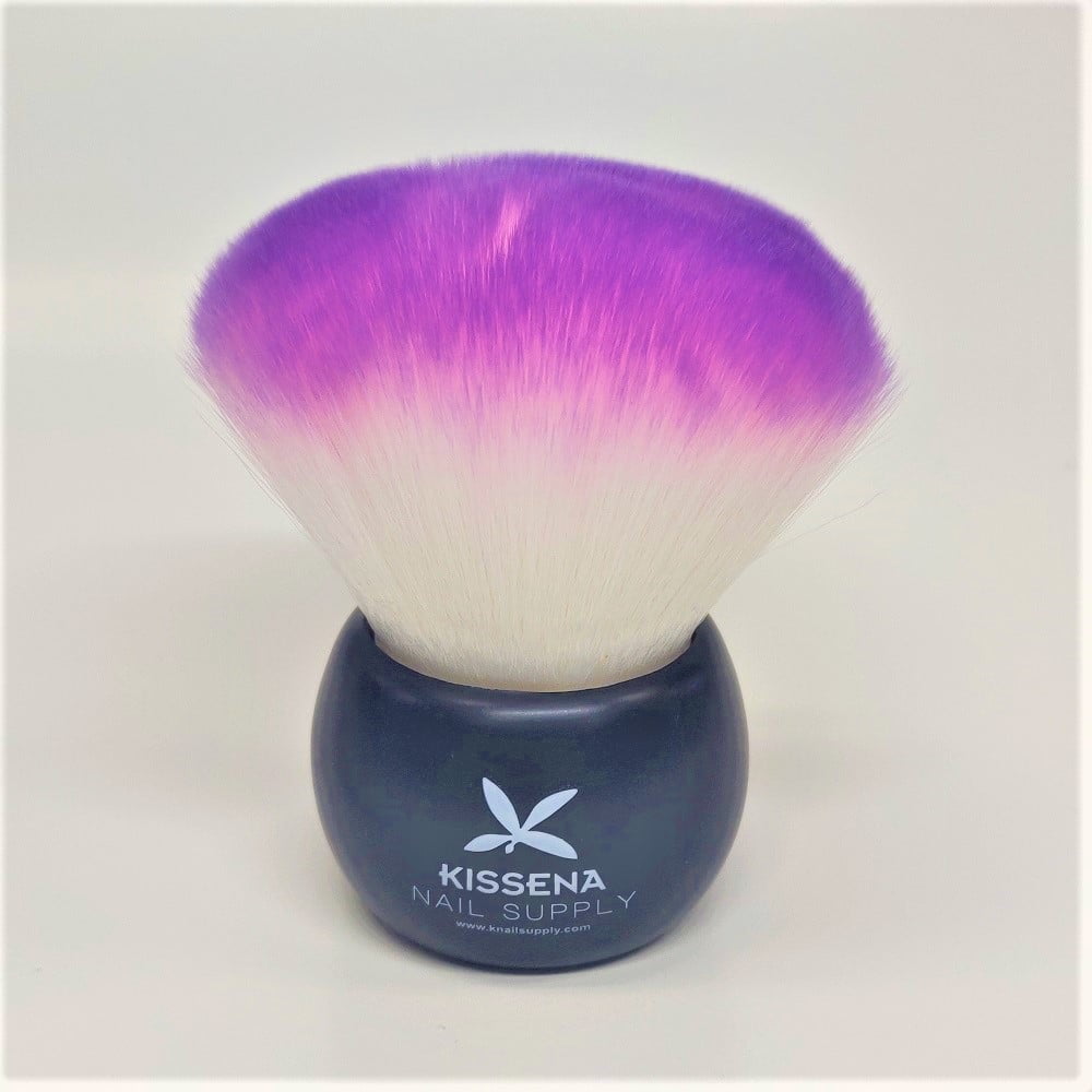 Dusting / Duster Brush for Nails & Makeup (Purple White)