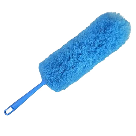 Dusting Duster for Efficient Home Cleaning Telescopic Microfiber Brush 1pc with Removable Washable Handle and Design, 57x6x4cm, Blue