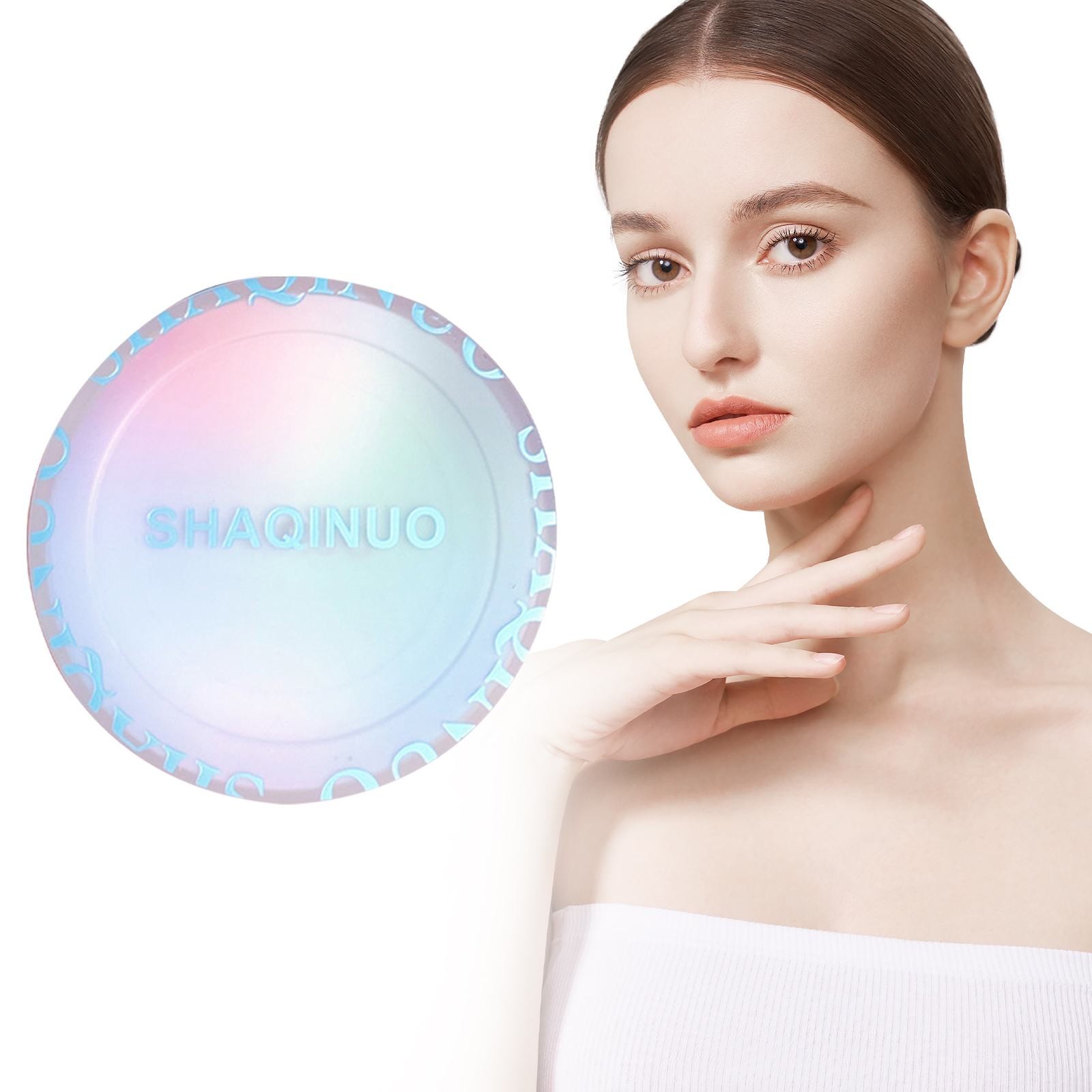 Dusting Powder, Makeup Loose Powder for Cheeks Lips and Body Enriched