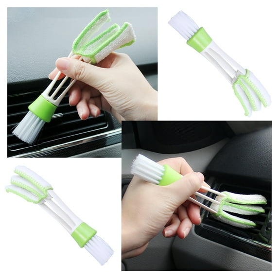 ULTNICE Car AC Vent Cleaner Mini Duster Multi Color Portable Dust Cleaner 1Pack 6.5x1.4x1.2in