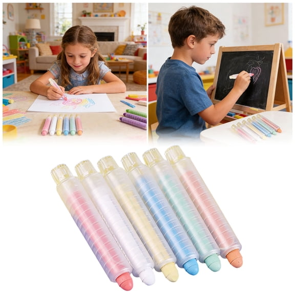 Dustless Chalk Easter Stuffers Colored Washable Toddler Chalk Easter Washable Outdoor Drawing Art Arts For Doodling Drawing Writing prom decorations